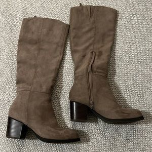 Old navy suede tall boots
